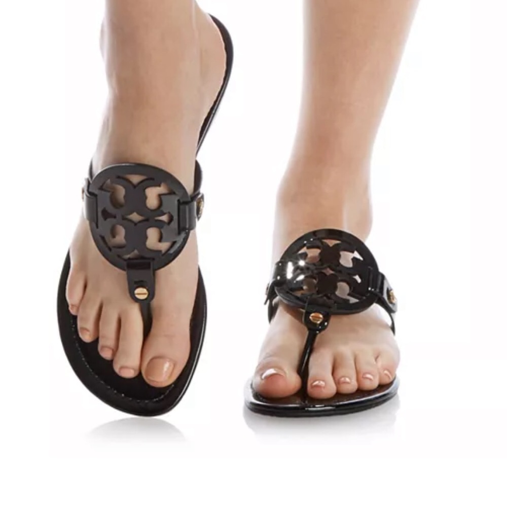 Tory Burch Miller Glossy Sandals